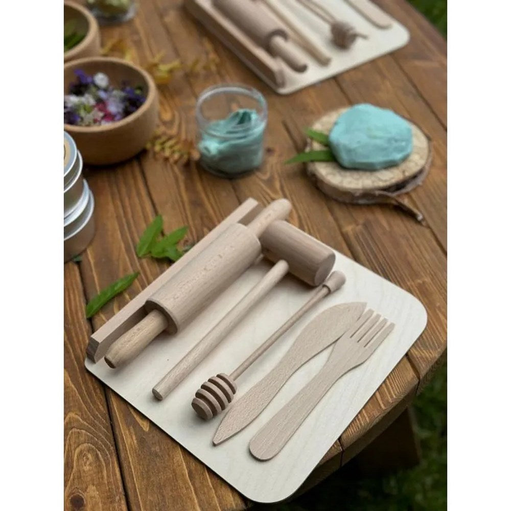 **Cosy Mini Tuff Tray Playdough Sets Pack of 18