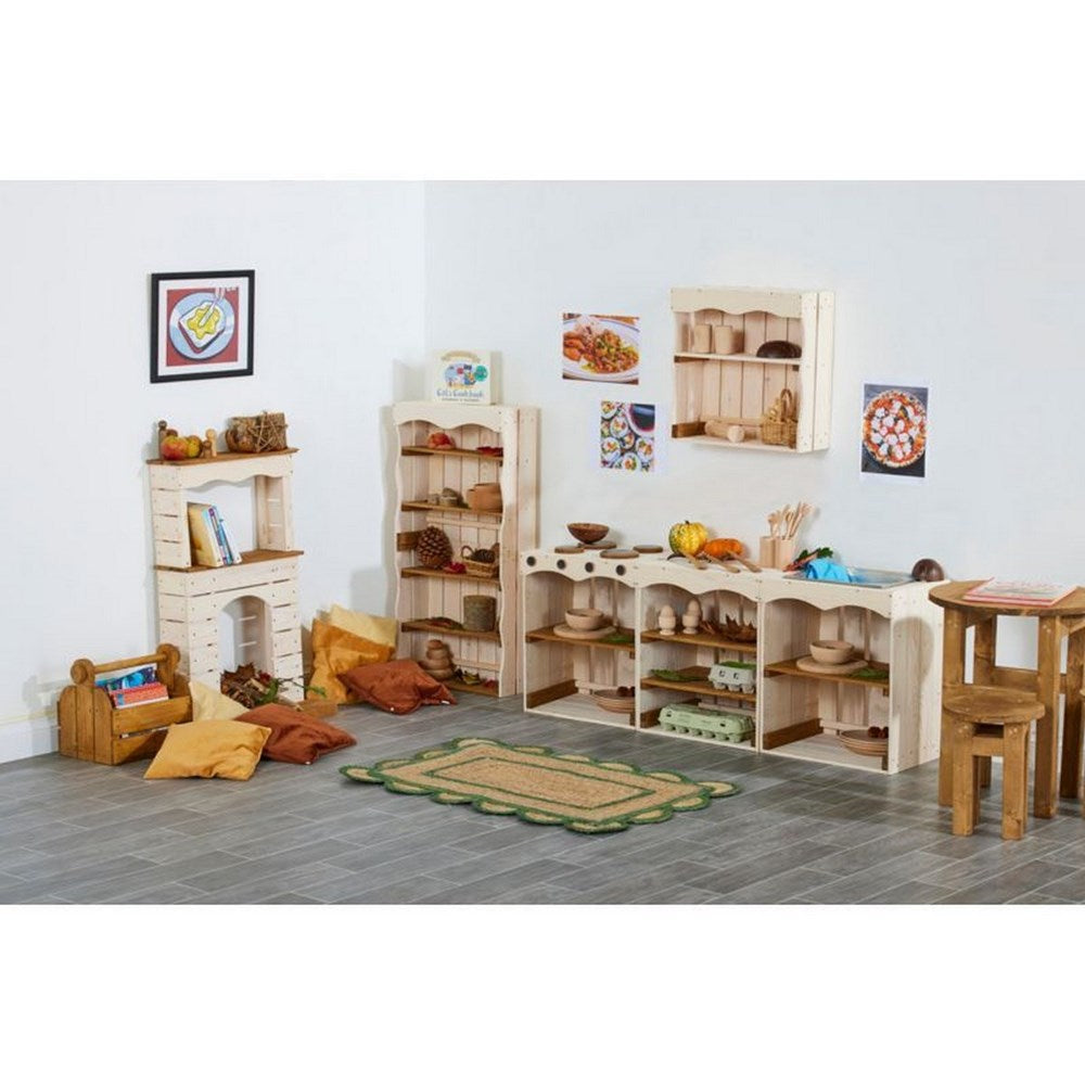 Farm Kitchen Set in White (Low)