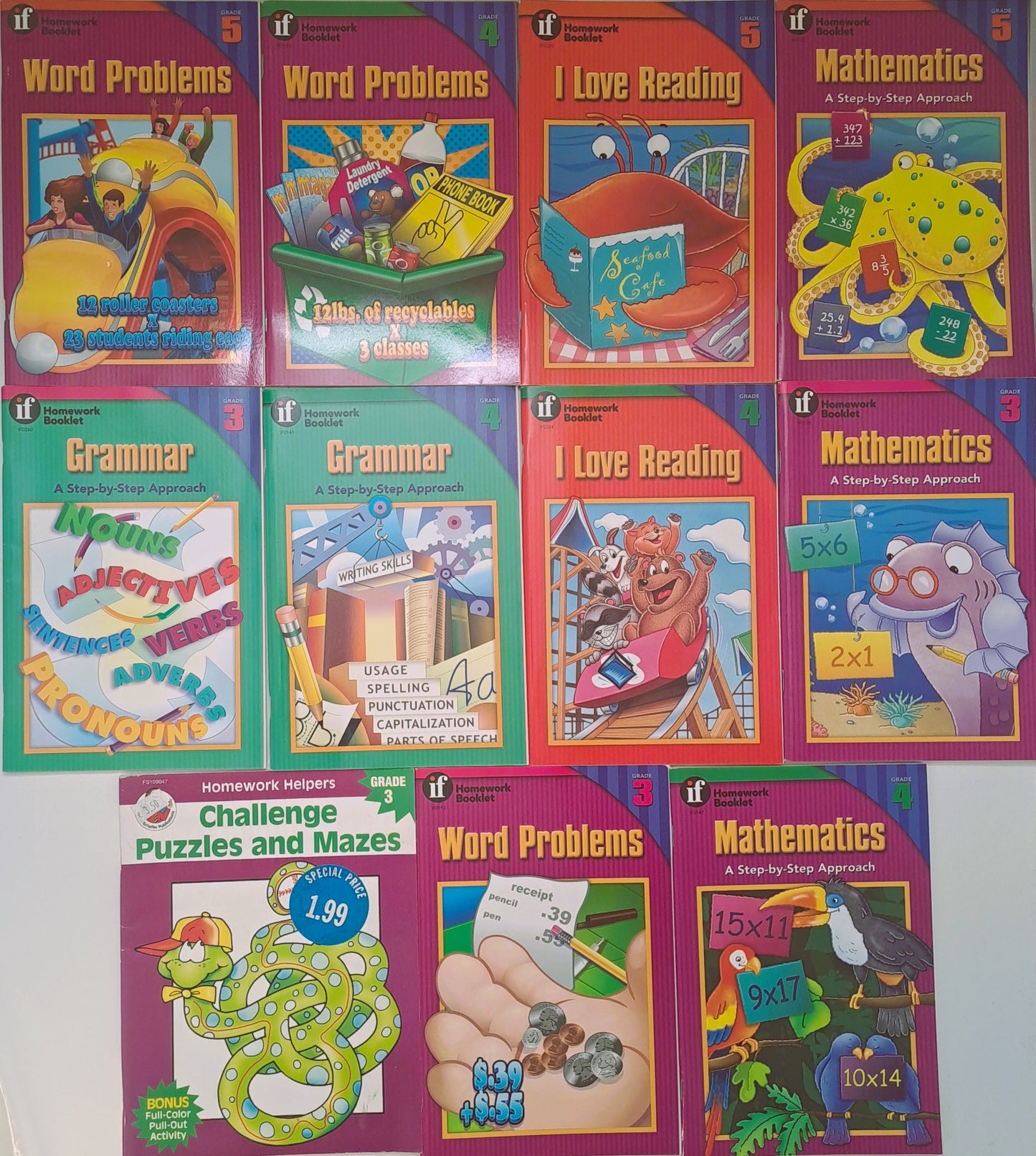 **Clearance Book Bundle – Mixed Early Years & Primary Learning Resources