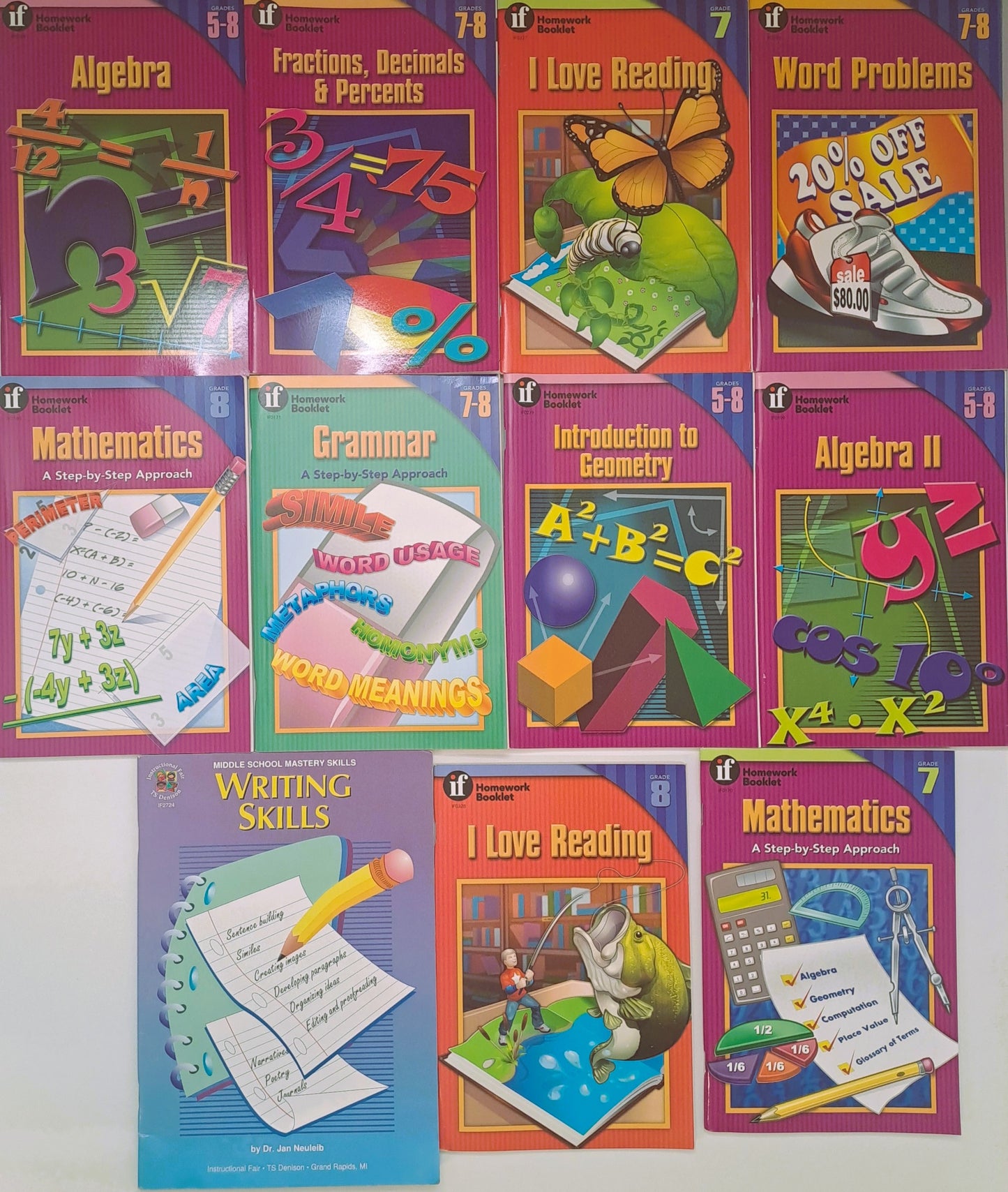 **Clearance Book Bundle – Mixed Early Years & Primary Learning Resources