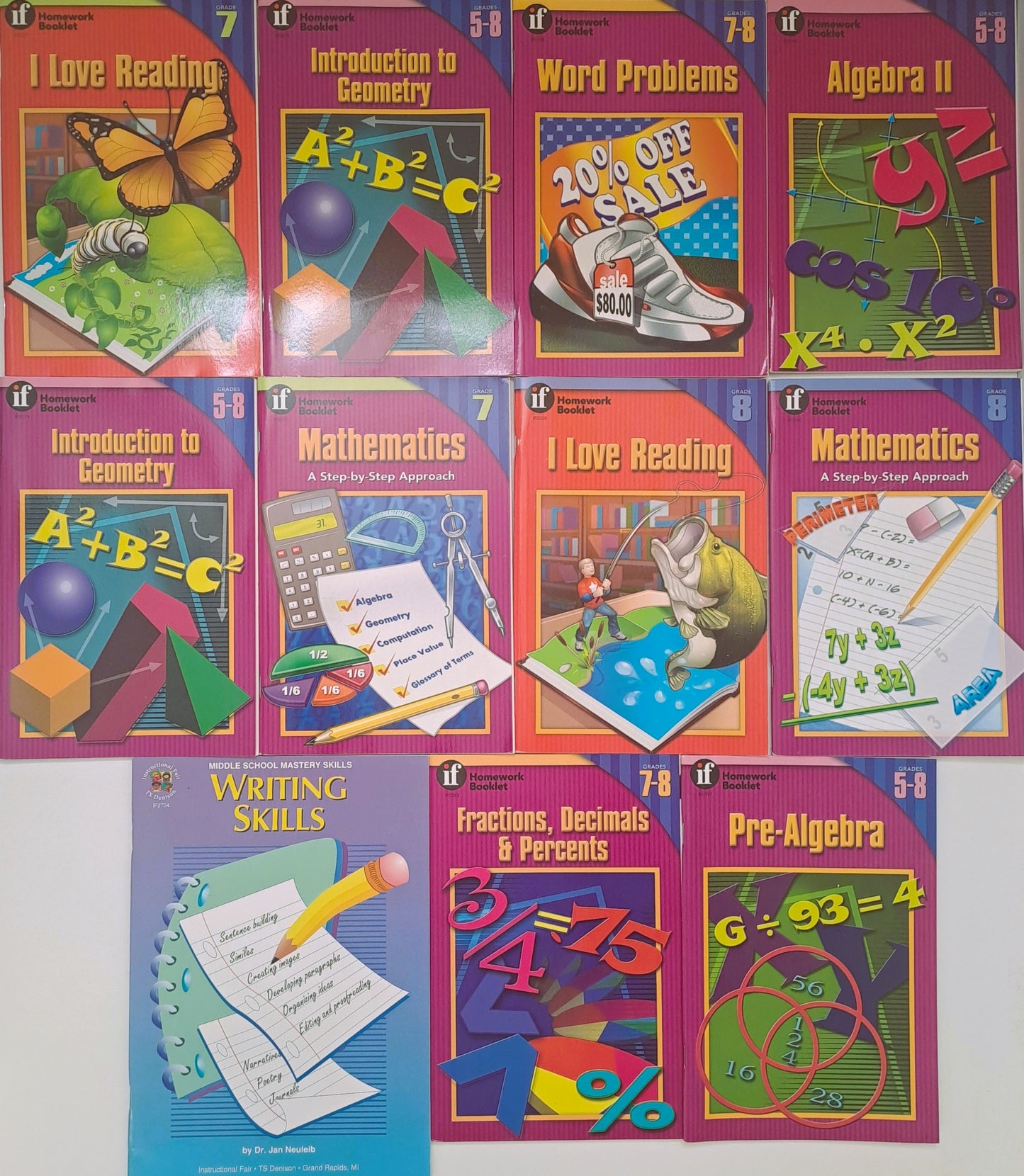 **Clearance Book Bundle – Mixed Early Years & Primary Learning Resources