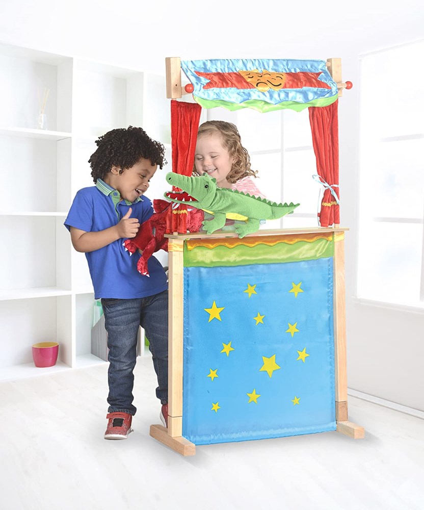 Crocodile Hand Puppet With Moving Mouth