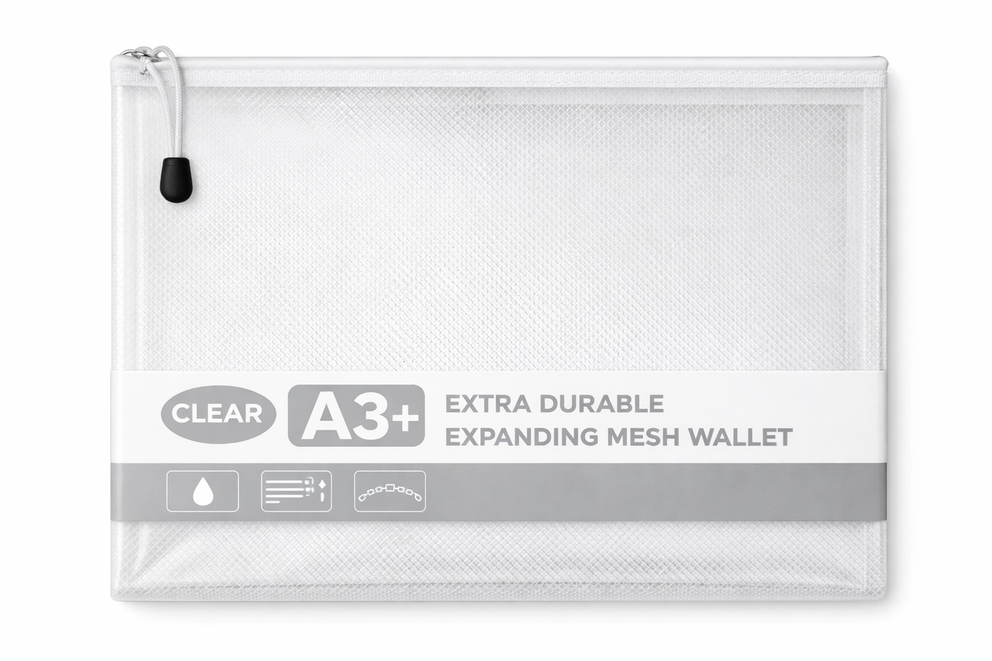 A3+ Extra Durable Expanding Mesh Wallet