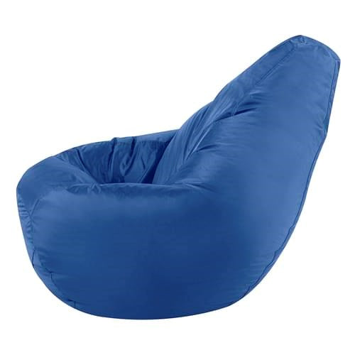 Eden Learning Large Reading Bean Chair, Blue