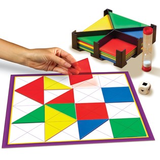 Learning Resources Shapes Up - Tangram Game