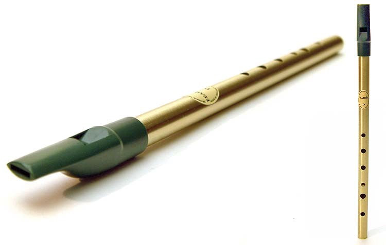 Feadog Tin Whistle D Brass