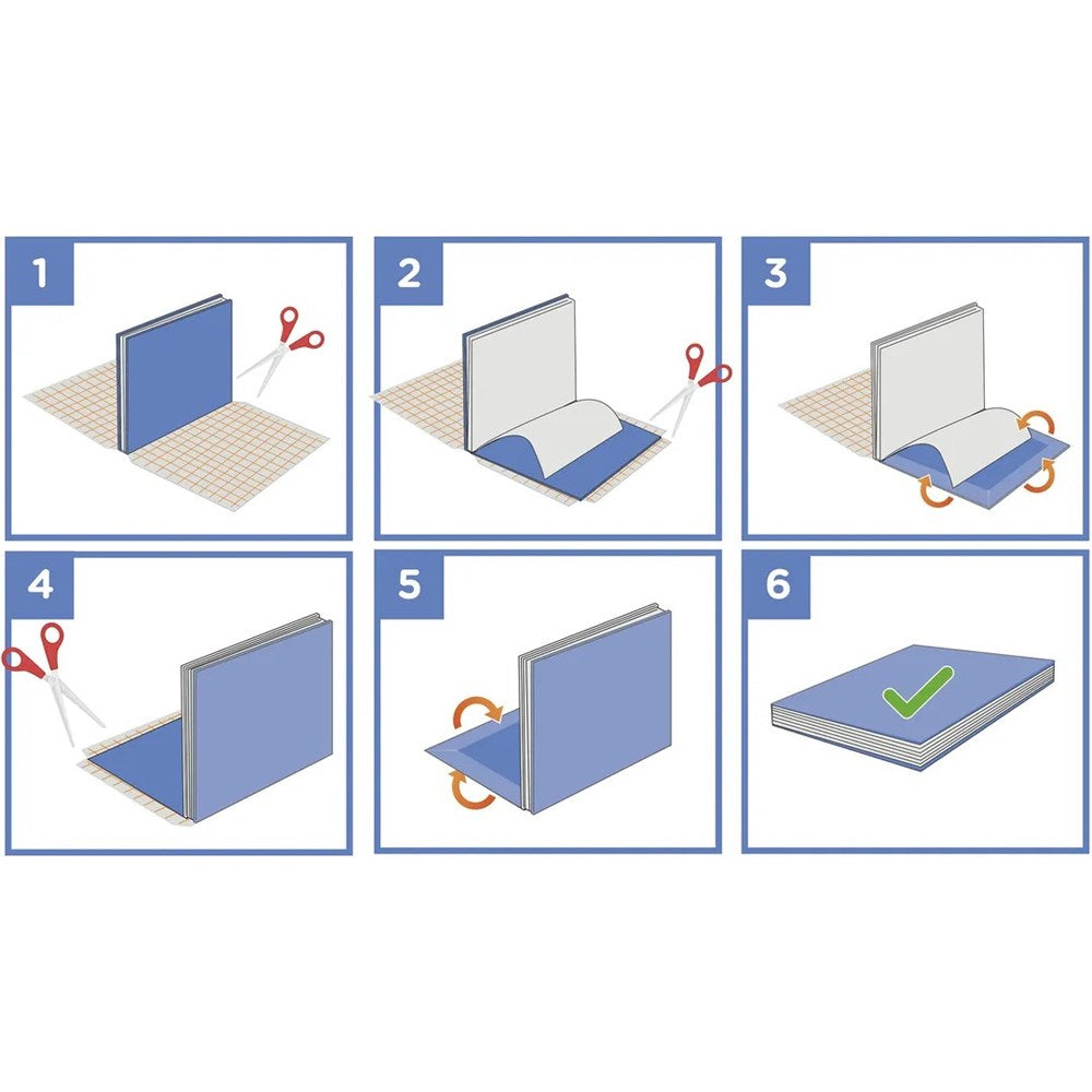 Classmates Transparent Book Covering, 50 Micron, Width 250mm x Length 20m