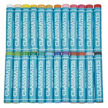 Classmates Oil Pastels Standard Pack of 24