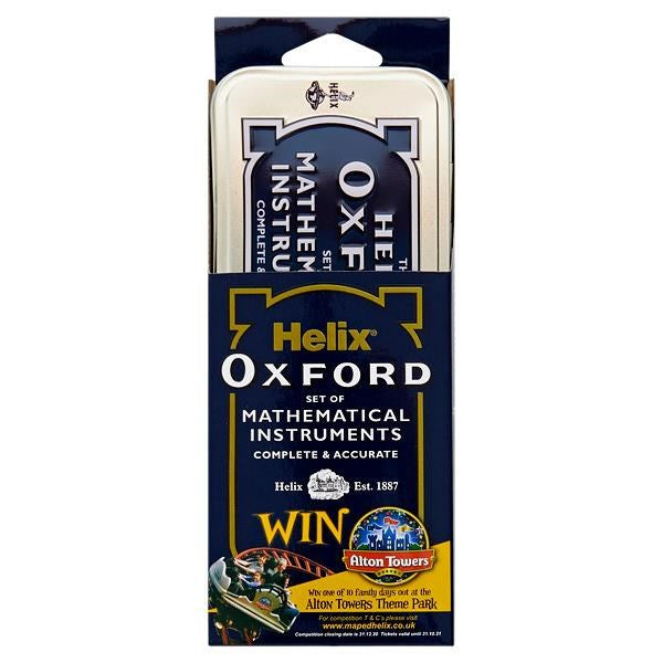 Helix Oxford Maths Set with Storage Tin