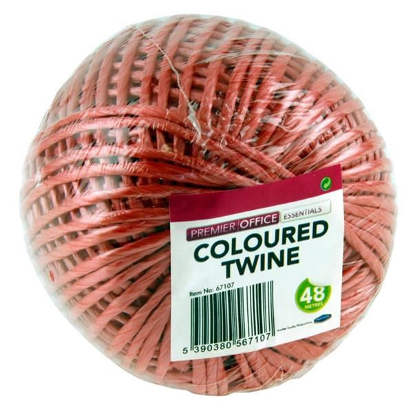 Concept Spool Coloured Polyprop Twine 48M