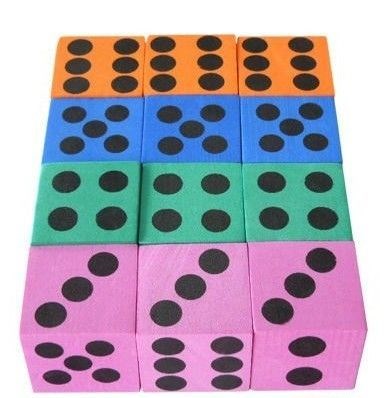 Large Eva Dice Set Of 12