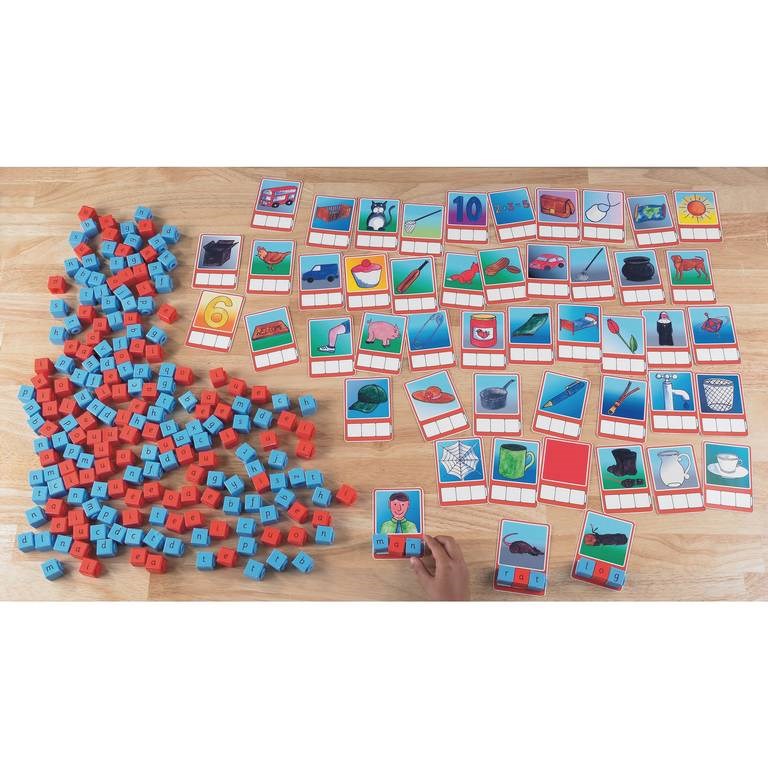 Multiphonics Group Work Set - 150 Cubes and CVC Cards