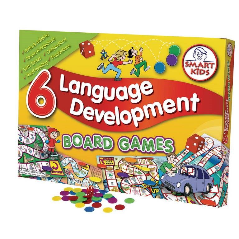 6 Language & Development Board Games