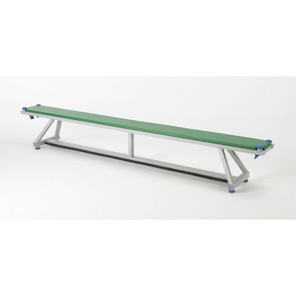 Padded Balance Bench - Green- 2.4m