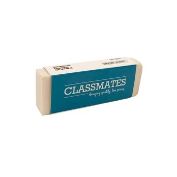 Classmate Plastic Eraser - 20 Pack