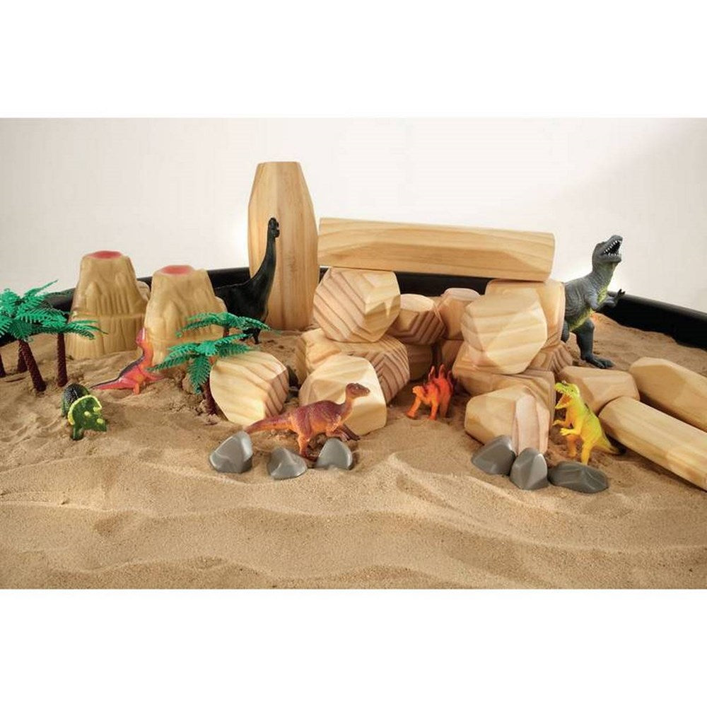 Large Wooden Boulders