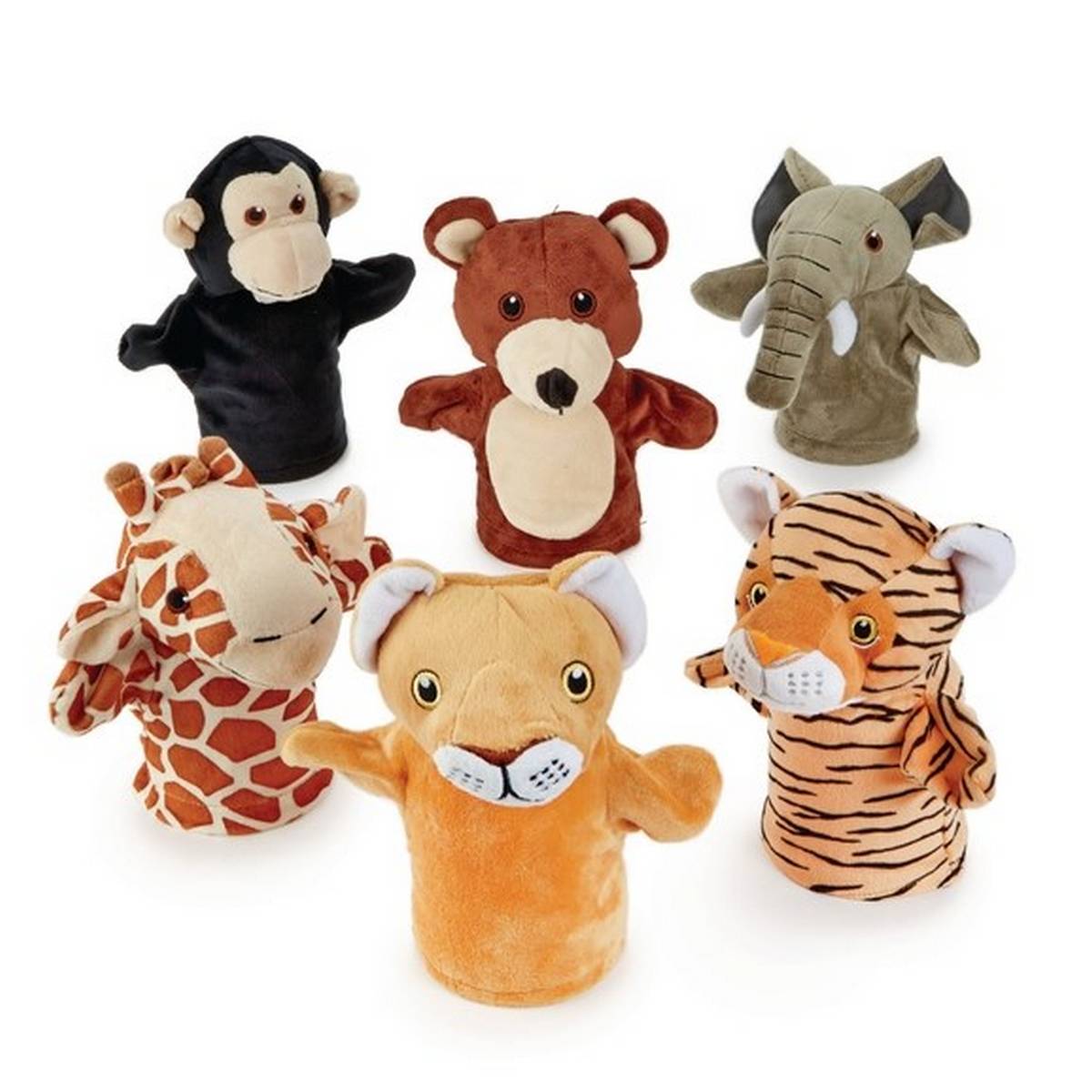 My First Puppets - Wildlife - Pack Of 6