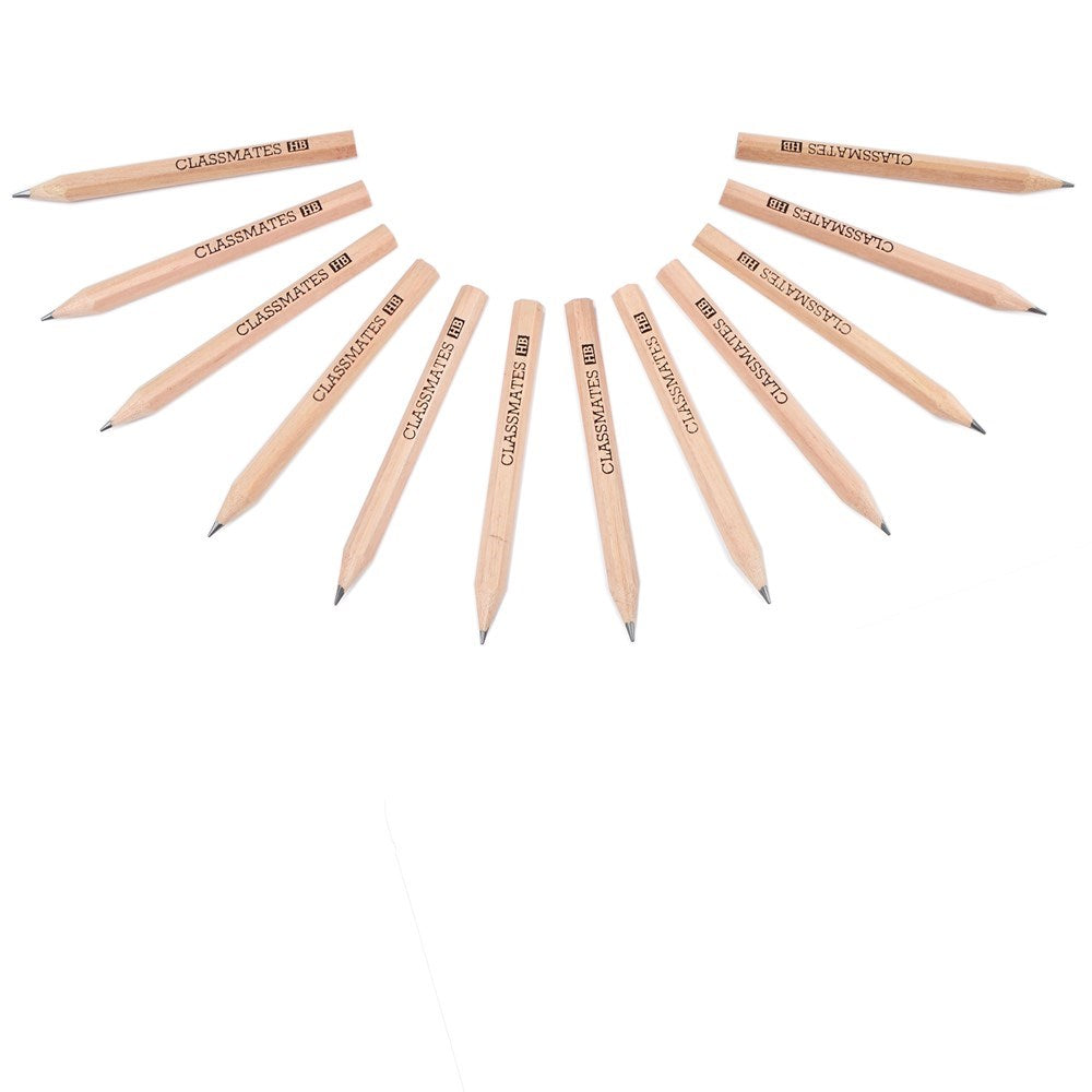 Classmates Hb Graphite Half Size Pencils – Pack Of 144