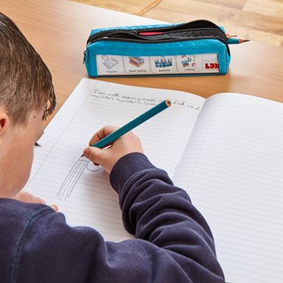 Visual Timetable Pencil Case