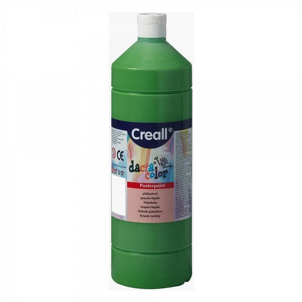 Creall 1 Litre Bottle Poster Paint - Green