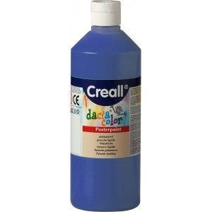 Creall 500Ml Bottle Poster Paint - Blue