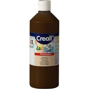 Creall 500Ml Bottle Poster Paint - Black