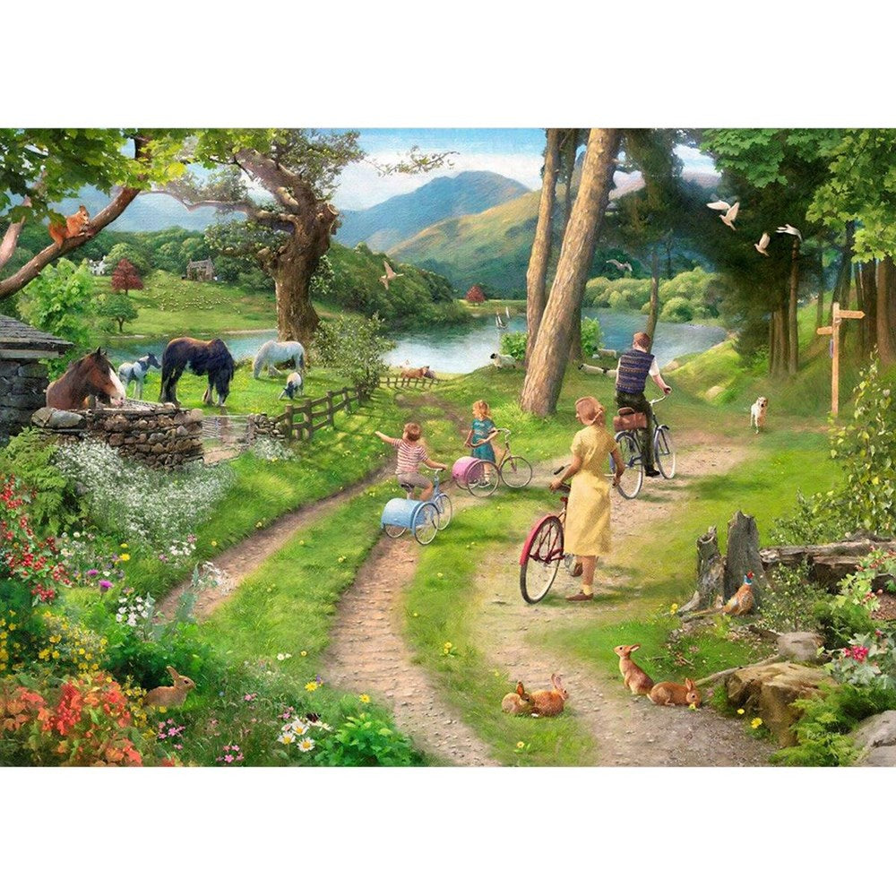 Family Day Out - BIG 250 Piece Jigsaw Puzzle