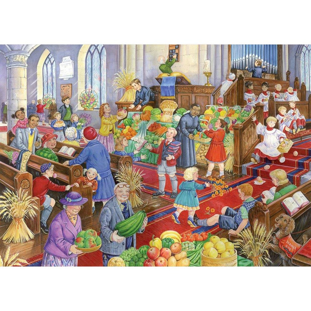 Harvest Festival - 500 Piece Jigsaw Puzzle