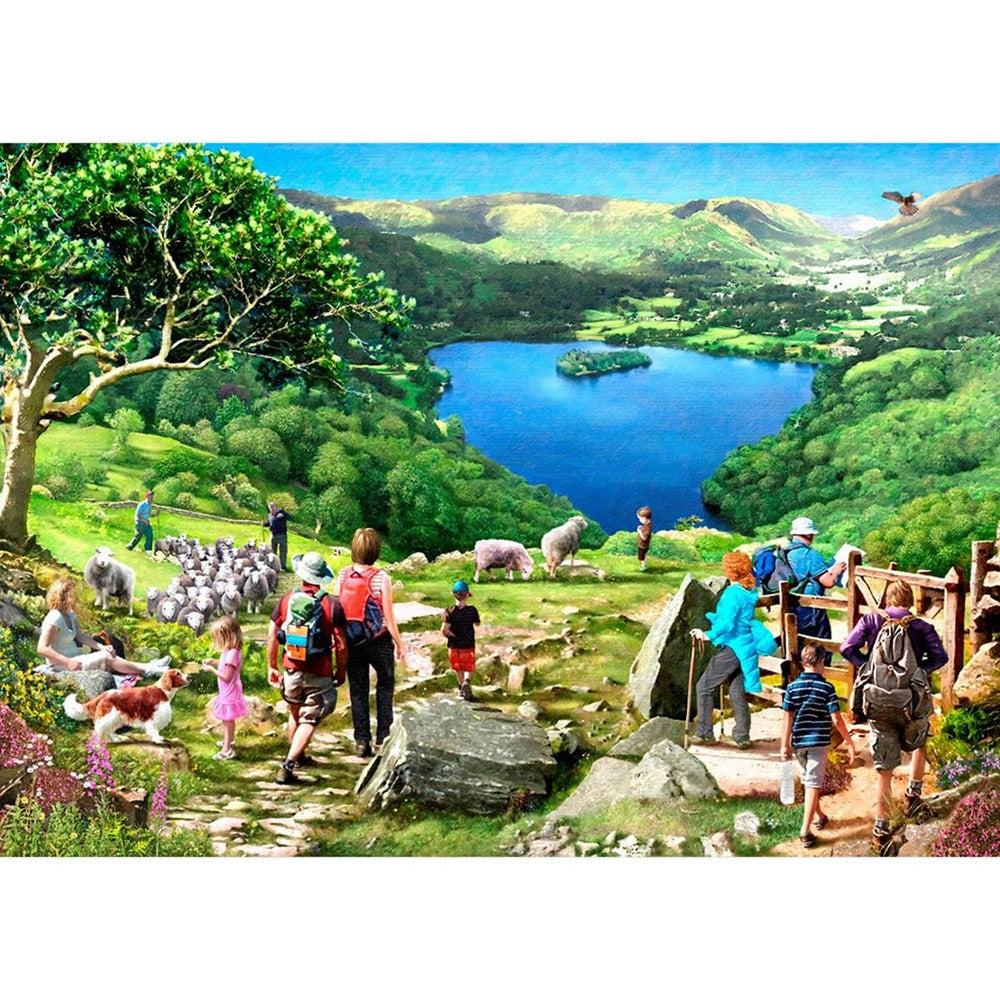 Lake View - 1000 Piece Jigsaw Puzzle