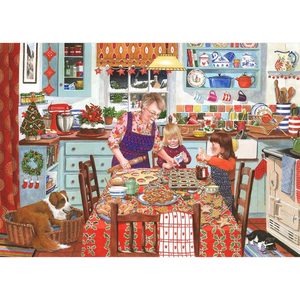 Festive Fancies - BIG 500 Piece Jigsaw Puzzle