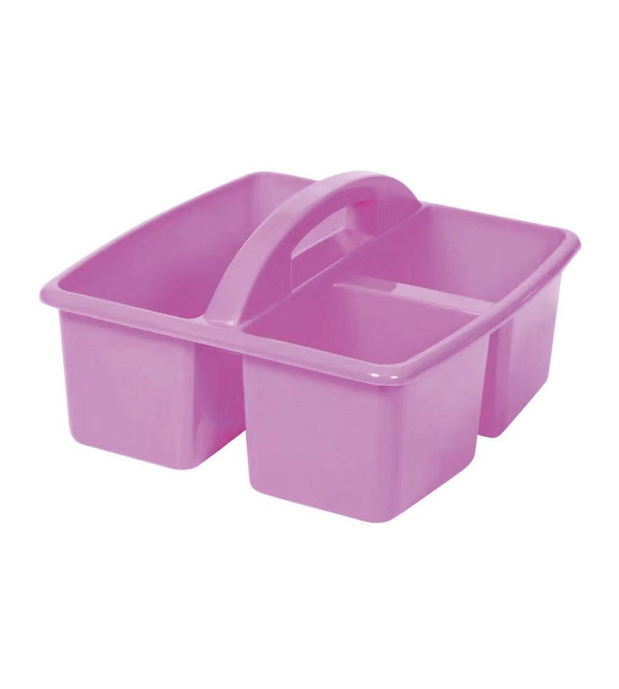 Cleverco Small Plastic Desktop Caddy Pastel Purple