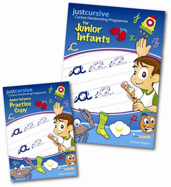 Just Cursive Handwriting Junior Infants (Book & Practice Copy Set)