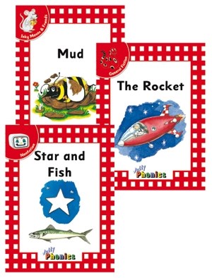 Jolly Phonics Readers Level 1 Complete Set (In Print Letters)