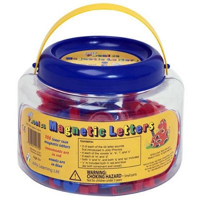**Jolly Phonics Magnetic Letters Tub Of 108