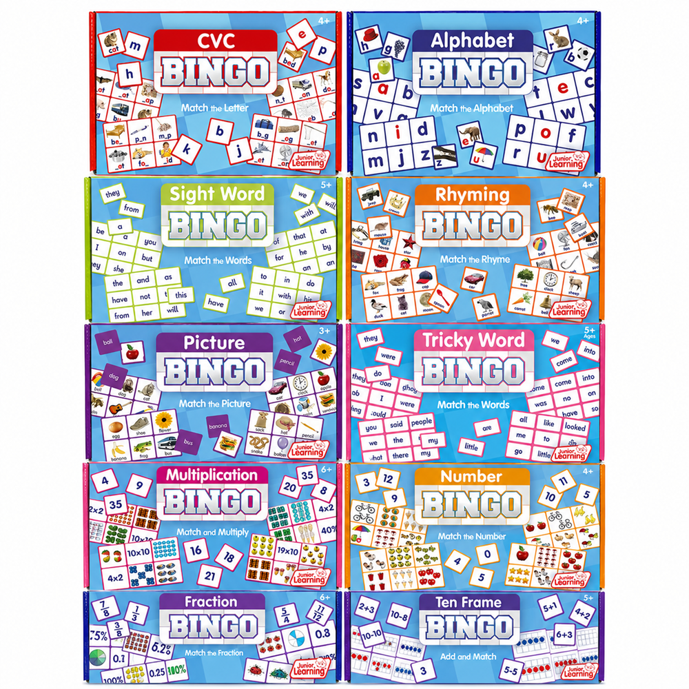 Junior Learning Bingo Complete Kit