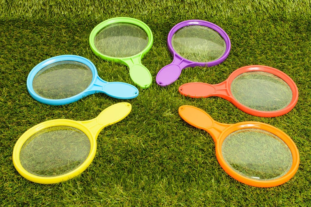 **Large Hand Held Magnifier (Pack Of 6)