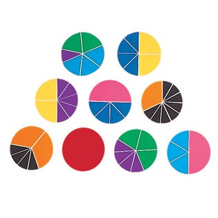 Learning Resources Rainbow Fraction® Circles