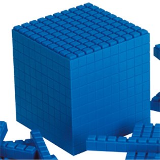 Learning Resources Base Ten Interlocking Plastic Cube
