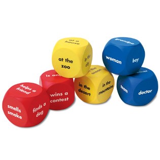Learning Resources Story Starter Word Cubes
