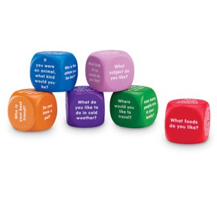 Learning Resources Conversation Cubes