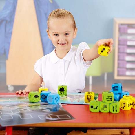 Learning Resources Plot Blocks Story Building Activity Set