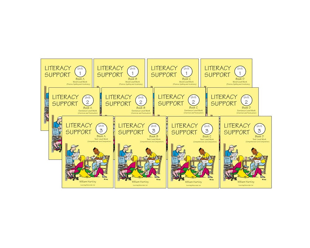 Literacy Support: Set (All 12 Books)