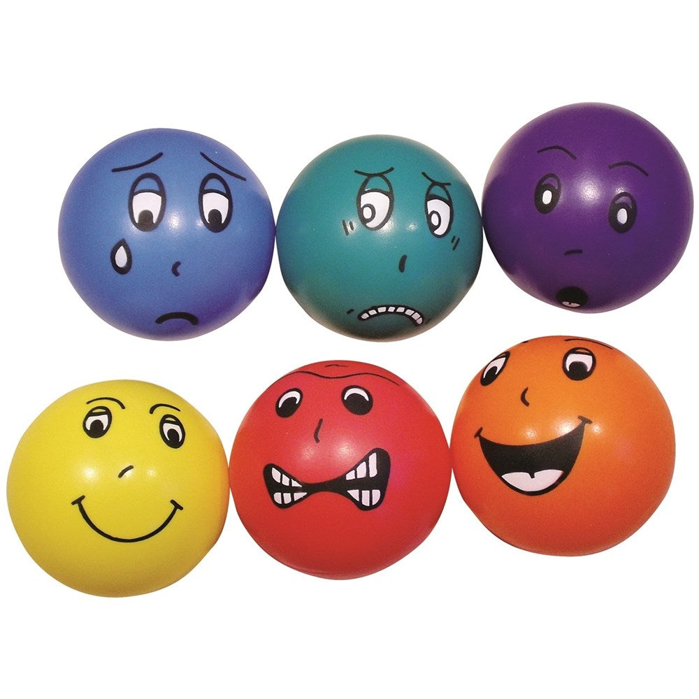 ** Emotional Faces 18cm - Set of 6