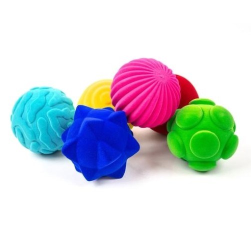 **Megaform Set Of 6 Rubbabu Tactile Balls