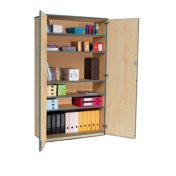Jewel Stock Cupboard - With 1 Fixed And 4 Adjust Shelves 1818Mm