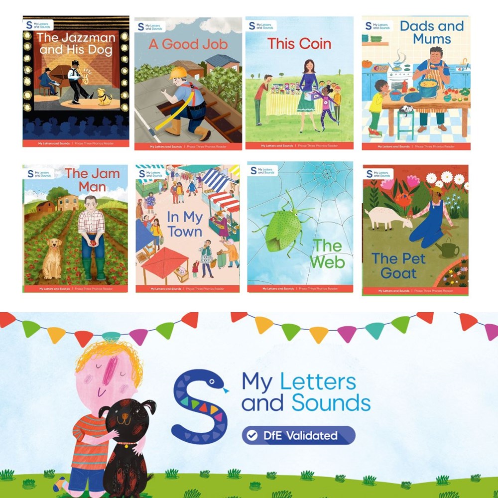 Schofield & Sims My Letters & Sounds Phase 3 (Red) Pack of 30 Books