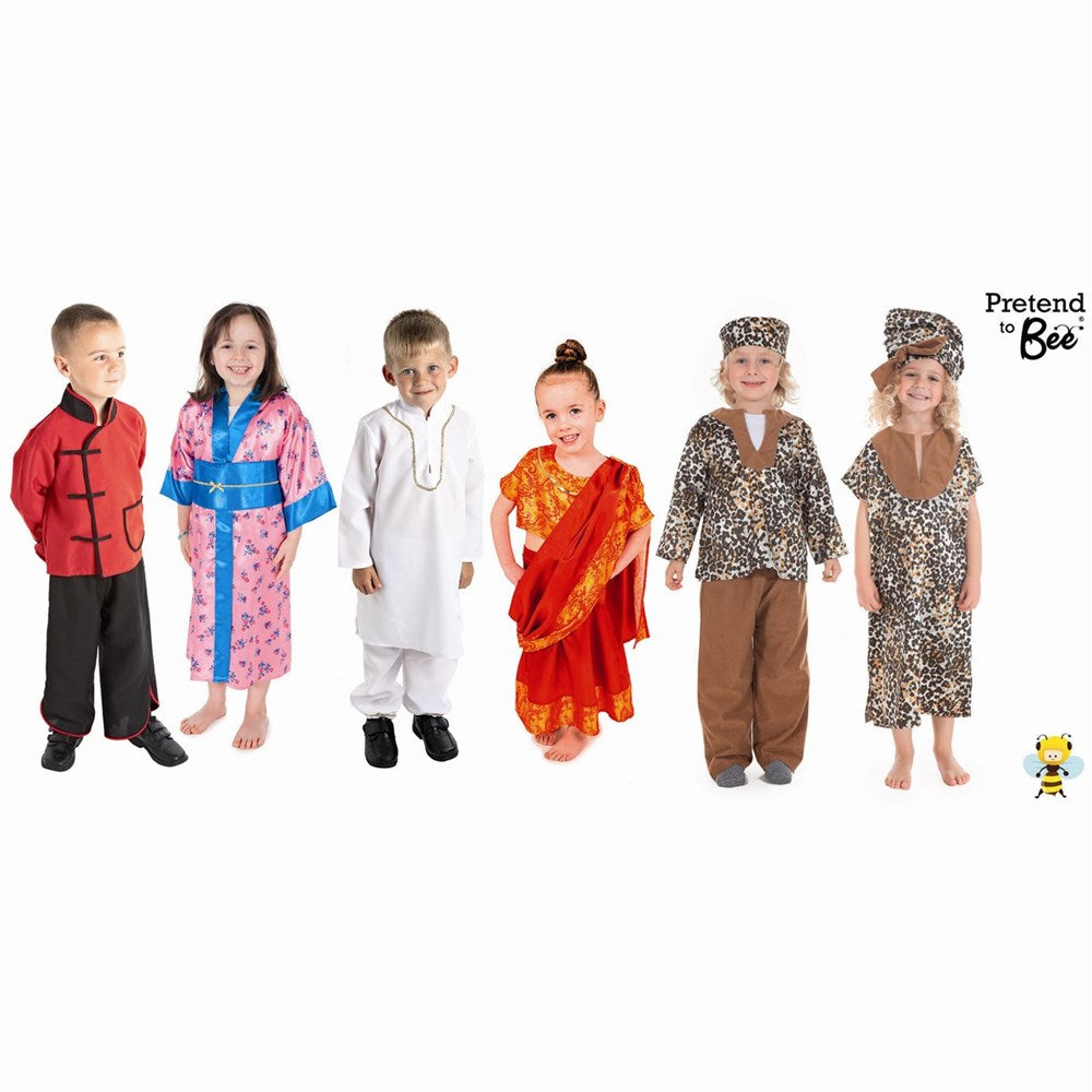 Multicultural Costumes Multibuy Offer - Pack Of 6