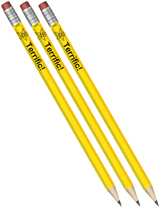 **Praise Pencils Terrific! (Pack Of 10)