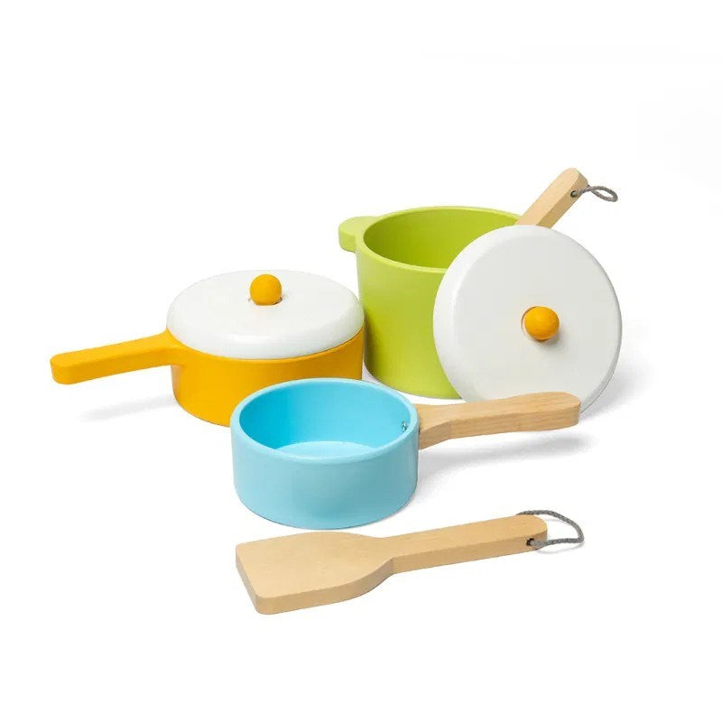 Bigjigs Wooden Pots & Pans