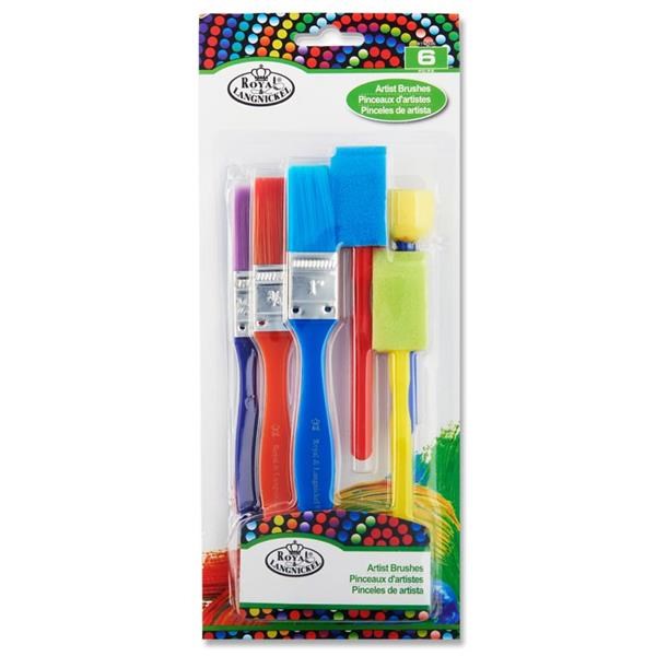 ** Craft Artist Brushes Pack of 6
